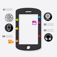 technology infographic N34