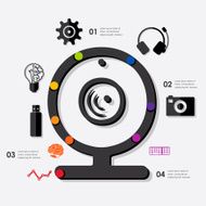 technology infographic N35