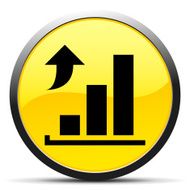 Bar Graph icon on a round button - CurveSeries N54