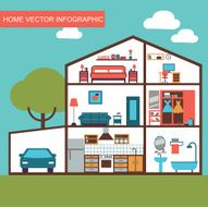 Vector house interior N2