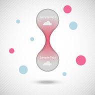 metaball colorful round diagram infographics N31