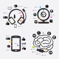 technology infographic N37