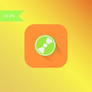 vector flat design mp3 icon element
