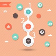 metaball colorful round diagram infographics N37