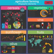 Agriculture farming infographics N12