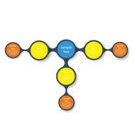 metaball colorful round diagram infographics N44