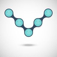 metaball colorful round diagram infographics N50
