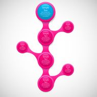 metaball colorful round diagram infographics N52