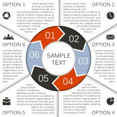 Modern vector template for your business project N127