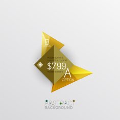 Geometric abstract shape infographic layouts N72