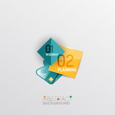Geometric abstract shape infographic layouts N74