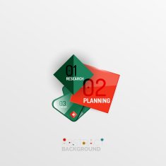 Geometric abstract shape infographic layouts N76