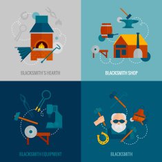 Blacksmith Flat Set