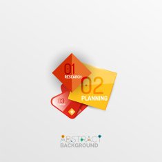 Geometric abstract shape infographic layouts N77