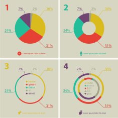 Flat design infographic N2
