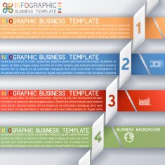 Busines Template four Steps N2