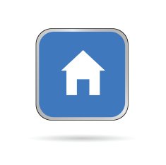 house color sticker vector