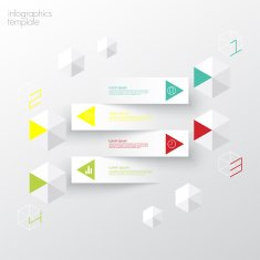 Modern infographics template N45