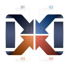 Abstract infographics N131