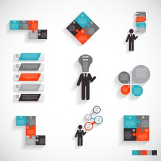Infographic Templates for Business Vector Illustration N679