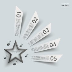 Black Rock Music Star 5 Banners