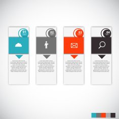 Infographic Templates for Business Vector Illustration N731