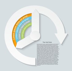 Abstract paper infographic N40