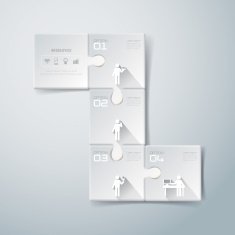 Infographics vector design template N181