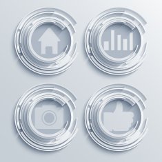 Vector infographic background design Eps10 N4