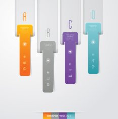 Infographics vector design template N184