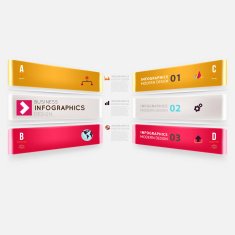 Set of business infographics N16