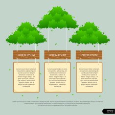 Info graphics Presentation Design Template - Vector illustration N5