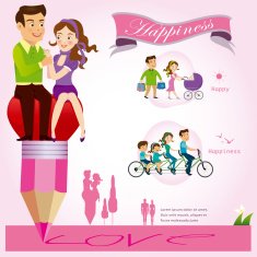 Couples infographics
