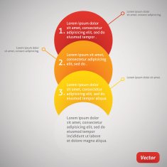 Modern business geometric template N4