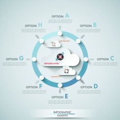 Modern Infographic Options Banner N29