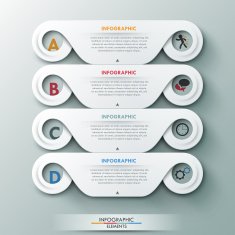 Modern infographic option banner N59