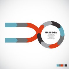 Infographic Templates for Business Vector Illustration N767