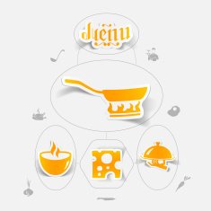 restaurant sticker infographic N6