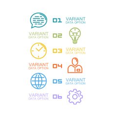 Information Set of icons