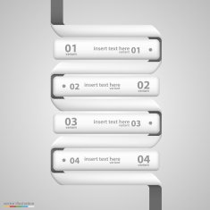 List of options nfographics tape art info N2