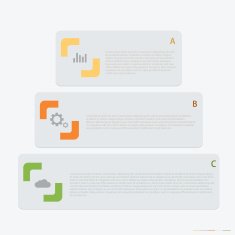 Vector modern infographic background N9