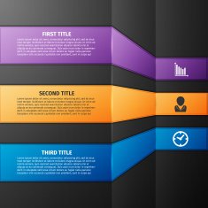 Progress icons for three steps N4