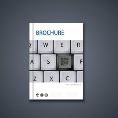 Vector flyer or banner Brochure template N4
