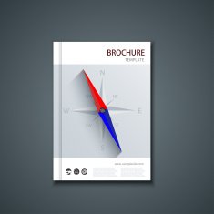 Vector flyer or banner Brochure template N14