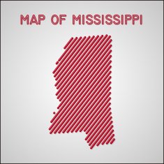 map of mississippi N6
