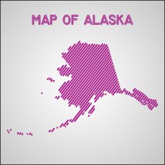 map of Alaska N7