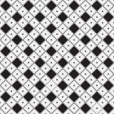 Abstract minimalistic black and white pattern rhombus