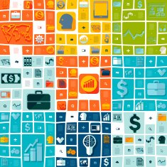 business flat infographic N10