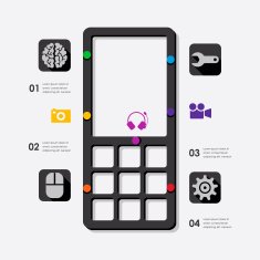 technology infographic N21
