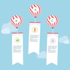 business info graphic design template N2